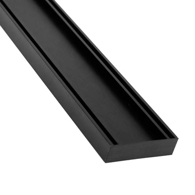 Drains With Tile Insert Midnight Black Full Kit