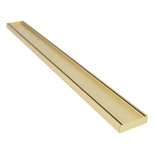 Drains with tile insert gold