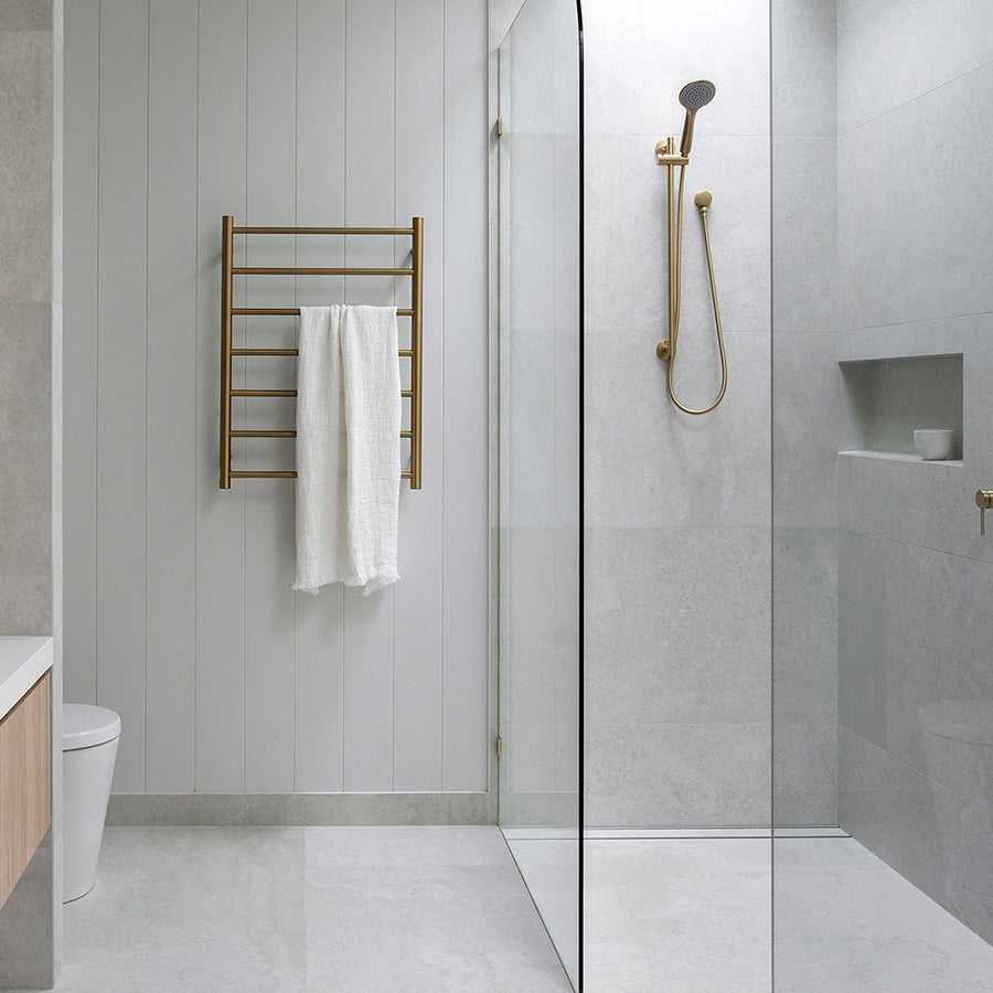 Drains With Tile Insert Silk Silver Full Kit
