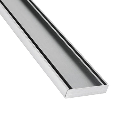 Drains With Tile Insert Silk Silver Full Kit